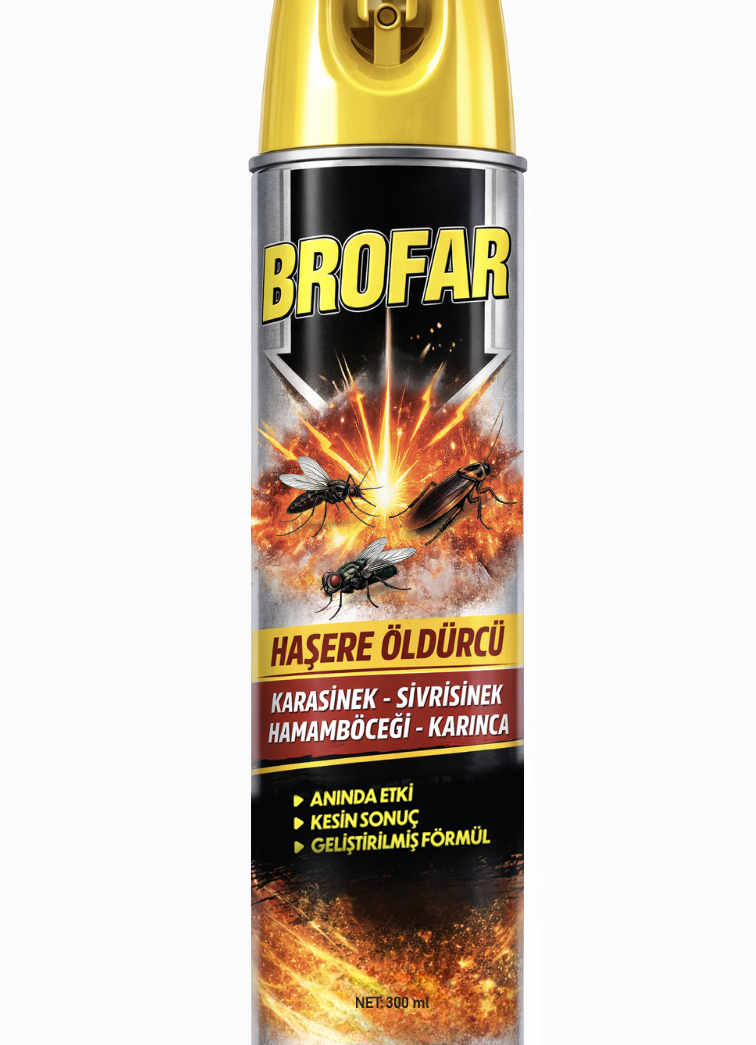 BROFAR AEROSOL HAŞERE İLACI SPREY 300ML